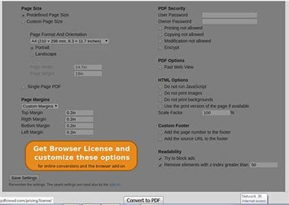 pdfcrowded generate pdf from html